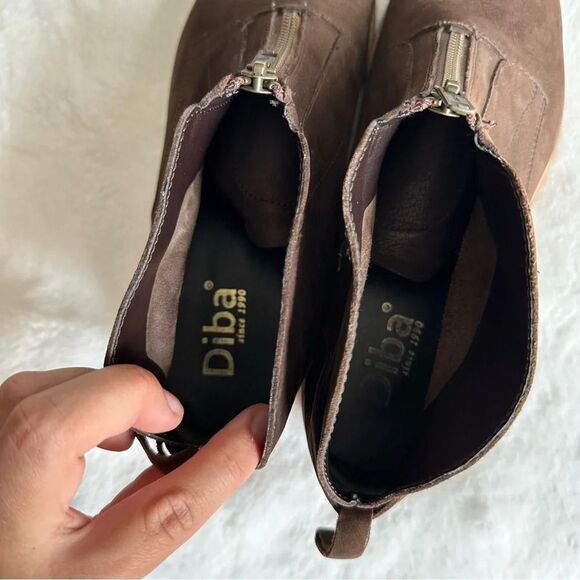 Diba Women’s Brown Ankle Booties Size 10 - Picture 11 of 16
